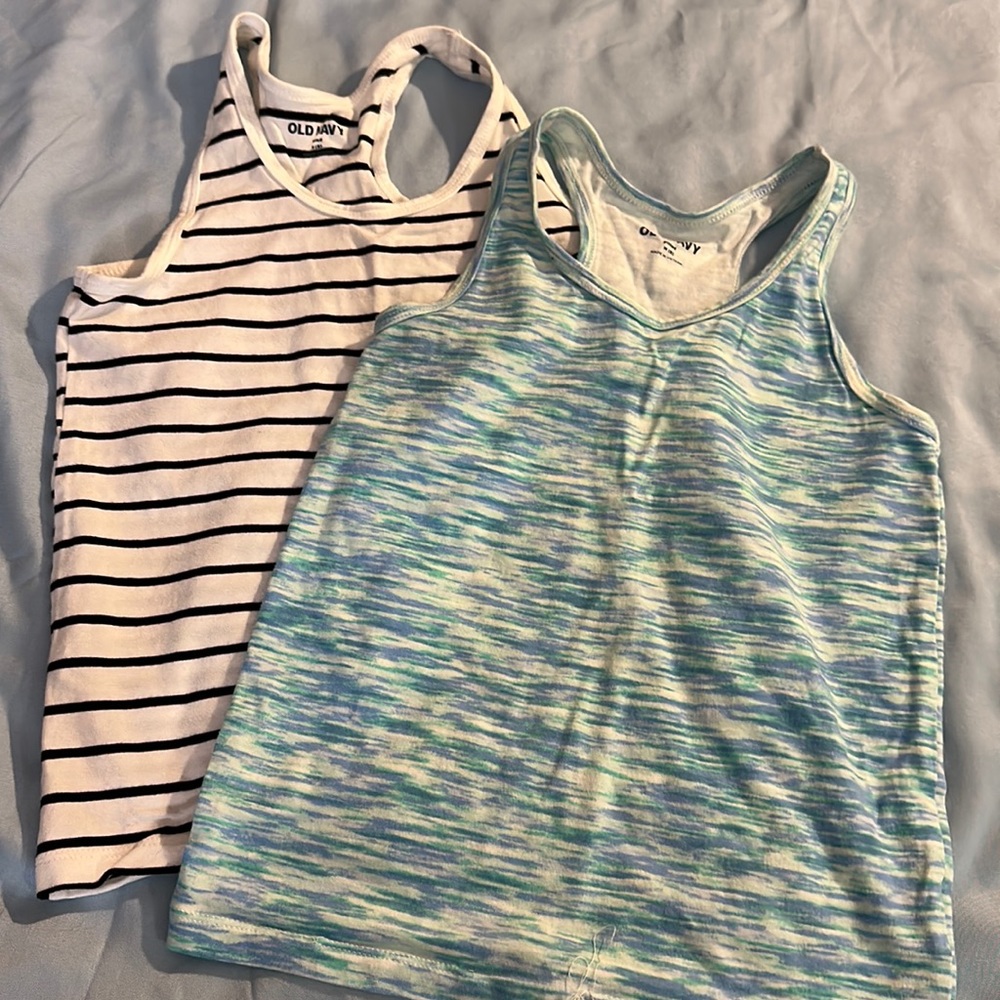 2 racer back tank tops